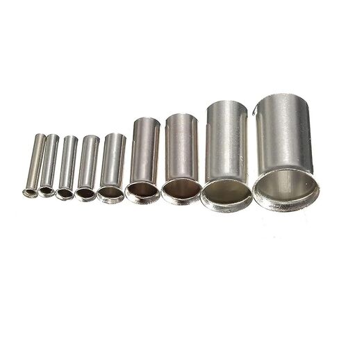 100pcs Uninsulated Wire Connector Ferrule Cable Terminal Copper Bare Tinned Crimp Terminal 0.5mm2-16mm2 22-10 AWG (Size : 0.75mm2) in Kuwait