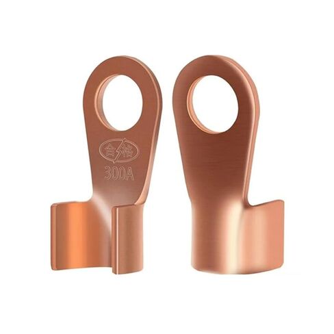 10 PCS Copper OT Terminals Uninsulated Wire Connectors Bare Cable Terminals Lugs Battery Ring Crimp Terminals 10-400A (Color : 10A, Size : 10pcs) in Kuwait
