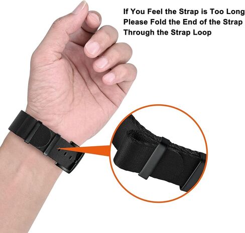 ANNEFIT Military Nylon Watch Band for Men Women, Replacement Watch Straps 18mm 20mm 22mm with Silver Black Stainless Steel Buckle in Kuwait