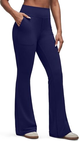 G4free Barefeel Flare Yoga Pants Women High Phected Bootcut leggings with gobicets dress work pant petit in Kuwait