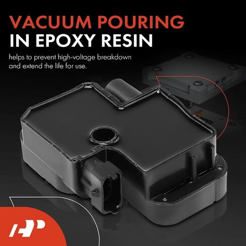 A-Premium Engine Ignition Coil Pack متوافقة مع Mercedes-Benz E430 E500 ، CL500 C43 C55 AMG ، G500 G55 AMG ، ML500 ML55 AMG ، R500 ، S430 S500 & More ، استبدل# 0001587303 ، UF-359 in Saudi Arabia