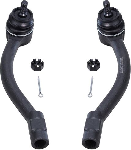 Detroit Axle - 10pc مجموعة التعليق الأمامية لعام 2011-2016 Hyundai Elantra 2012 2013 2014 ، 2 Struts Ready ، 4 Rods Inner & Outer Tie ، وربطان من شريط التأثير ، و 2 أحذية ، وتجمعات صدمات بديلة ، in Saudi Arabia