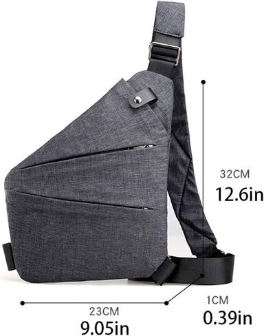أكياس Crossbody المضادة للسرقة للنساء ، 2025 حقيبة سفر جديدة مضادة للسرقة ، وتصميم أكياس كتف مضاد للسرقة للسفر ، والرياضة (الأرجواني الفاتح-الكتف الأيمن) in Saudi Arabia