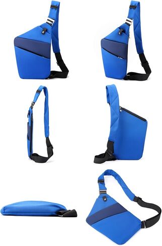 أكياس Crossbody المضادة للسرقة للنساء ، 2025 حقيبة سفر جديدة مضادة للسرقة ، وتصميم أكياس كتف مضاد للسرقة للسفر ، والرياضة (الأرجواني الفاتح-الكتف الأيمن) in Saudi Arabia