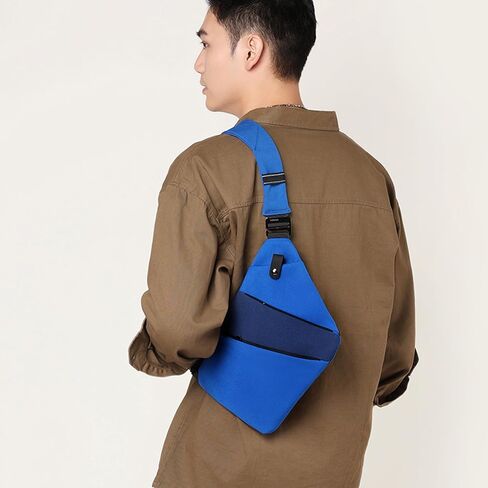 أكياس Crossbody المضادة للسرقة للنساء ، 2025 حقيبة سفر جديدة مضادة للسرقة ، وتصميم أكياس كتف مضاد للسرقة للسفر ، والرياضة (الأرجواني الفاتح-الكتف الأيمن) in Saudi Arabia