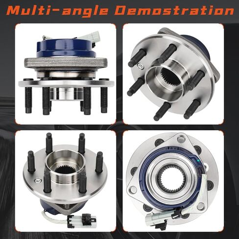 DRIVESTAR 513236 Front Left/Right Wheel Hub & Bearing Assembly w/ABS for Buick Terraza 2006-07, for Chevy Uplander 2006-09, for Pontiac Montana 2006, for Saturn Relay 2006-07, 6 Lug w/ABS in Saudi Arabia