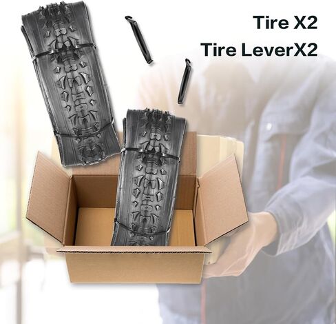 2 حزمة من إطارات الدراجة مقاس 26 بوصة 26 × 1.95 إطارات بديلة أو أنابيب داخلية صمام شريدر AV 32 مم، إطارات دراجة مقاس 26 بوصة مناسبة لإطارات وأنابيب بديلة لدراجة الشاطئ الجبلية in Saudi Arabia