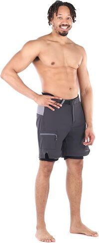 Level Six Men's Pro Guide Neoperene Lined Shorts in Kuwait
