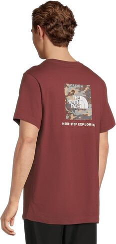The North Face Men's Evolution Box Camo Fill Tee Short | تي شيرت مع مجموعة في الأكمام in Kuwait