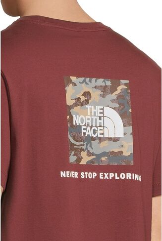 The North Face Men's Evolution Box Camo Fill Tee Short | تي شيرت مع مجموعة في الأكمام in Kuwait