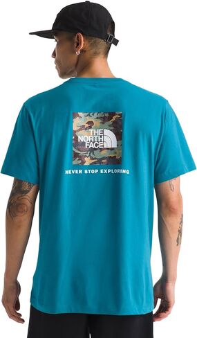 The North Face Men's Evolution Box Camo Fill Tee Short | تي شيرت مع مجموعة في الأكمام in Saudi Arabia
