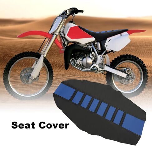 غلاف المقعد G-plus 1pc متوافق مع Honda CR125R CR250R CR500R CR80R CRF100F CRF125F CRF150F مقعد الدراجة النارية بديل حامي ناعم أحمر in Saudi Arabia
