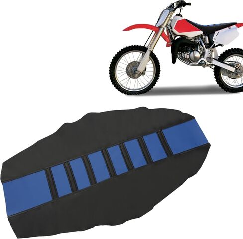غلاف المقعد G-plus 1pc متوافق مع Honda CR125R CR250R CR500R CR80R CRF100F CRF125F CRF150F مقعد الدراجة النارية بديل حامي ناعم أحمر in Saudi Arabia
