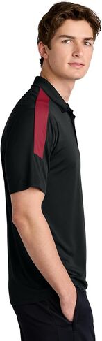 SPORT-TEK Unisex Competitor United Polo | Collared Short Sleeve Shirt for Men & Women, Classic Fit Summer Top with UPF 30 in Saudi Arabia