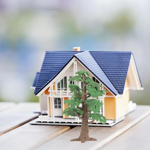 Kisangel 1PC Model Mini Pine Tree ، Miniature Cypress Toy Decored Decord Tree Decor in Kuwait