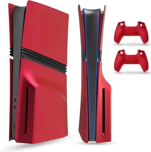 Peyanz faceplate للحصول على وحدة تحكم PS5 Pro ، لوحة الغطاء ، قذيفة ABS ، الجلد المضاد للخلع ، مقاومة للغبار (أسود) in Kuwait