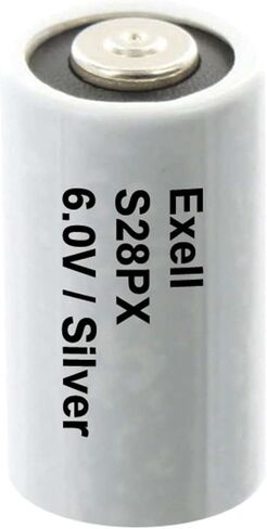 Exell S28PX 6V Silver Oxide Battery 4SR44 ، V28PX ، PX28 ، 544 ، KS28 ، RPX28 ، S1325S ، S1325 ، PX28-S ، 1406SOP ، RFA1611 ، RFA-16-11 ، 4G13 in Saudi Arabia