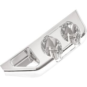 HECASA Center Cup Holder Panel Compatible with 2003-2016 Freightliner Century Columbia Coronado Replacement for A18-41157-002 ABS Plastic Chrome in Saudi Arabia