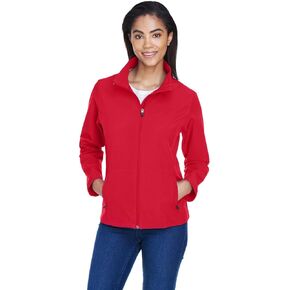 Team 365 Ladies' Leader Soft Shell Jacket S SPORT RED in Kuwait