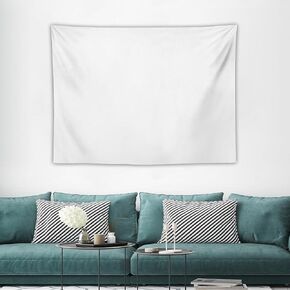 KAMXPOE Custom Tapestry Add Your Picture Image Text, Personalized Customized Wall Tapestry, DIY Poster Flag Banner Birthday Gift for Decorative Backdrop, 37x29 inches, Pure White & No Custom in Saudi Arabia