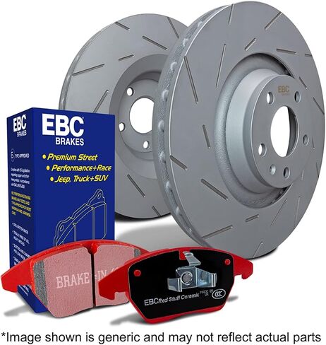 EBC S4KF1285 Stage-4 Signature Brake Kit, BLACK in Saudi Arabia
