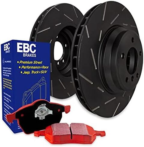 EBC S4KF1285 Stage-4 Signature Brake Kit, BLACK in Saudi Arabia