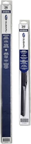 Subaru 2008-2014 Tribeca Front & Rear Windshield Wiper Blade and Refill Set - SOA591U326R, SOA591U520 - Genuine OEM in Saudi Arabia