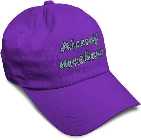 Custom Soft Baseball Cap Aircraft Mechanic Aviation Twill Cotton Airplane Dad Hat for Men & Women in Kuwait