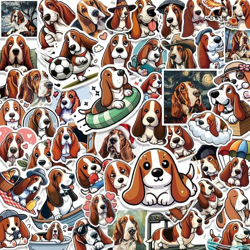 100 Pack Rottweiler Stickers (Large Size), Rottweiler Dog Graphic Decal Sticker for Laptop, Phone, Car, Water Bottle, Sticker for Rottweiler Pet Lovers in Kuwait