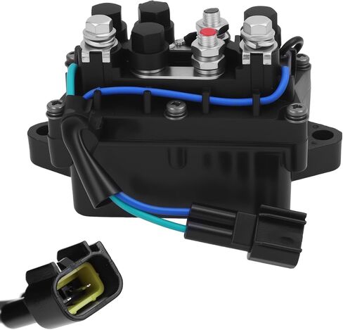 Tilt Trim Relay, Compatible with Yamaha Outboard 4 Stroke Engine F150 & 250 40HP 50HP 60HP 75HP 90HP 115HP 150HP 200HP 225HP 250HP Trim Relay Replace 63P-81950-00-00 in Saudi Arabia