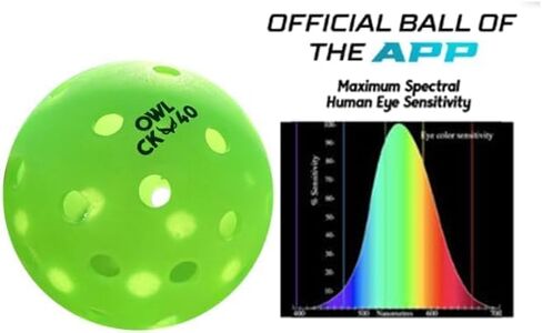 OWL Sport, Pickleball Balls, CK-40 Pickleball (Pack of 3) - Last 3X Longer, Outdoor Pickleball Ball in Saudi Arabia