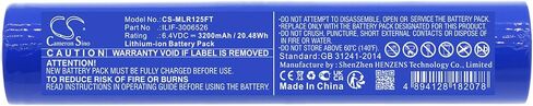 3200mAh Replacement Battery for Maglite ML125 ML150LR ML150LRX PN ILIF-3006526 in Saudi Arabia