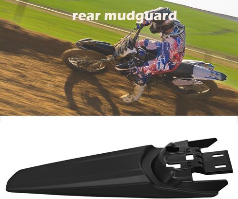 Extended Rear Fenders Longer Tail Guard for Surron Light Bee X/S and Segway X160/X260 (Matte Black) in Saudi Arabia