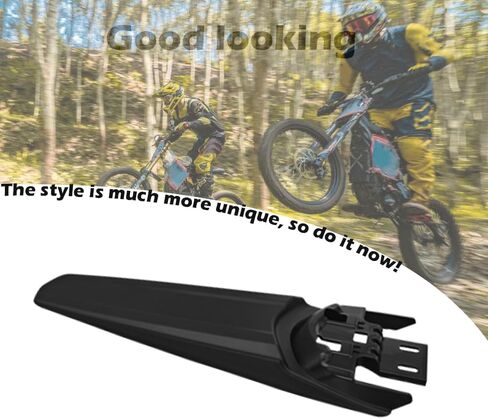 Extended Rear Fenders Longer Tail Guard for Surron Light Bee X/S and Segway X160/X260 (Matte Black) in Saudi Arabia