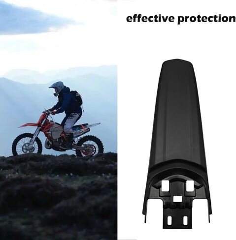 Extended Rear Fenders Longer Tail Guard for Surron Light Bee X/S and Segway X160/X260 (Matte Black) in Saudi Arabia