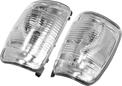 Pair Wing Mirror Turn Signal Indicator Light Lamp Lens Cover for Ford Transit T150 T250 2015 2016 2017 2018 2019 2021 Left & Right Driver & Passenger Side Item Replacement in Saudi Arabia