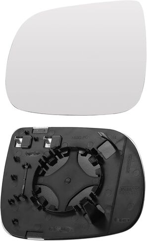 TOP-VIGOR 1-Pack Passenger Side Heated Mirror Glass Compatible with 2009-2017 AUDI Q5, 2010-2015 AUDI Q7, 2014-2017 AUDI SQ5, Right Heated Mirror with Backing Plate, Replace 8R0857536F in Saudi Arabia