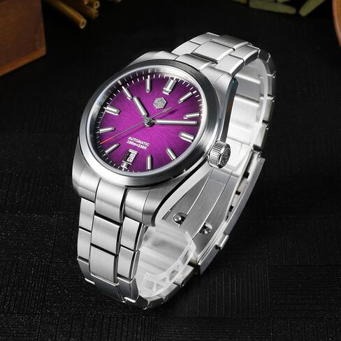 San Martin Men Watch SN0144-GX, 9015 Automatic Mechanical Movement Sapphire Glass 10 Bar Diving Watch for Men in Saudi Arabia