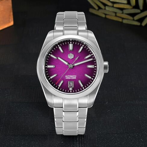 San Martin Men Watch SN0144-GX, 9015 Automatic Mechanical Movement Sapphire Glass 10 Bar Diving Watch for Men in Saudi Arabia