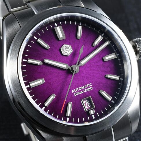 San Martin Men Watch SN0144-GX, 9015 Automatic Mechanical Movement Sapphire Glass 10 Bar Diving Watch for Men in Saudi Arabia