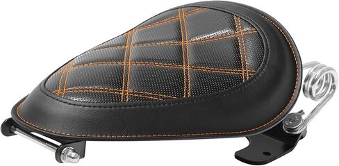 نسخة. راكب السائق مقعد مروحية منفردة مقعد دراجة نارية منفردة ل Harley Dyna Street Bob Low Rider Super Glide 2007-2017 in Kuwait