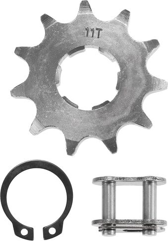 uxcell 1 Set 428 11T 20mm Motorcycle Front Engine Sprocket for 50cc 70cc 90cc 110cc 125cc Dirt Pit Bike Mini Bike ATV in Saudi Arabia
