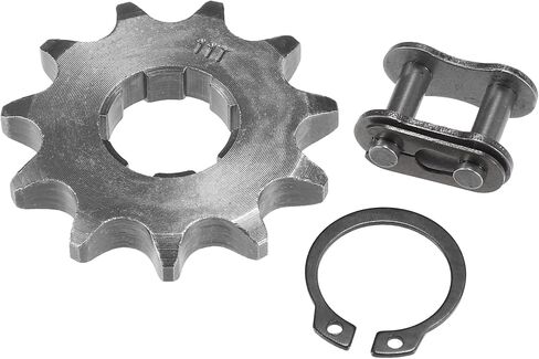 uxcell 1 Set 428 11T 20mm Motorcycle Front Engine Sprocket for 50cc 70cc 90cc 110cc 125cc Dirt Pit Bike Mini Bike ATV in Saudi Arabia