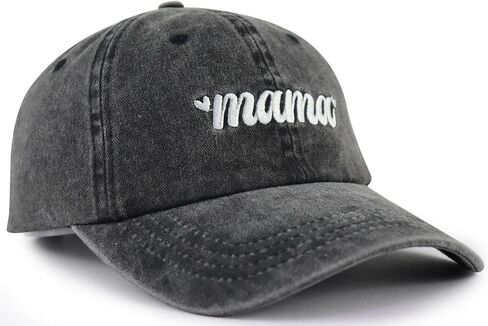 2PCS Papa and Mama Hats for Men Women, Funny Adjustable Cotton Embroidered Mothers Fathers Day Dad Mom Baseball Cap in Saudi Arabia