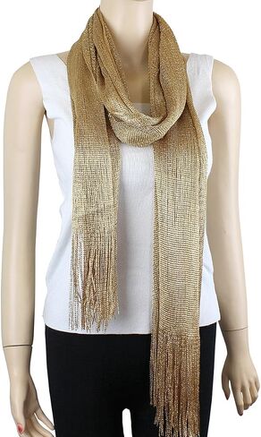 echomerx Shawls and Wraps Shimmer and Shine Scarves for Women Evening Dresses, Wedding, Prom Scarf in Saudi Arabia