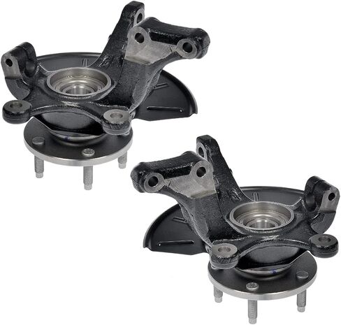 Autoshack Front Steering Knuckle لعام 2005-2012 Ford Escape 2005-2011 Mercury Mariner 2008-2011 Mazda Tribute | سائق وركاب جانب | 5-lug | عجلات المحامل محور استبدال KN798406PR in Saudi Arabia