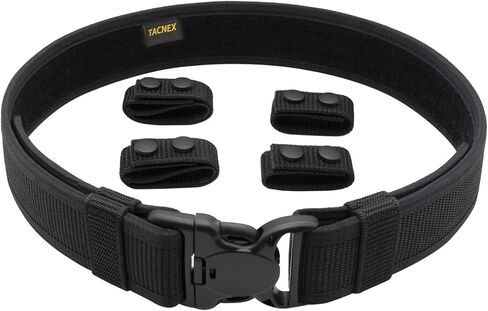 Duty Belt w/ 4 Keepers 2" Nylon Stiff Utility Belt Police Law Enforcement Security Work Patrol Gear Carrier M in Kuwait
