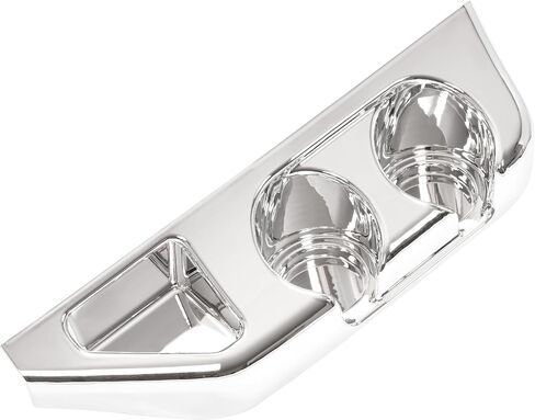 HECASA Center Cup Holder Panel Compatible with 2003-2016 Freightliner Century Columbia Coronado Replacement for A18-41157-002 ABS Plastic Chrome in Saudi Arabia