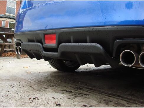 موزع الشفاه الخلفي المهد الخلفي متوافق مع 2015-2021 سوبارو WRX STI ، PP polypropylene matte black palents spats spon spron canard by Ikon Motorsports in Saudi Arabia