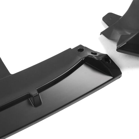 IKON MOTORSPORTS, Front Bumper Lip Compatible with 2021-2022 Honda Accord, 3PCS Front Bumper Lip Spoiler Air Dam Chin Splitter Kit IKON V1 Style PP Polypropylene Matte Black in Saudi Arabia